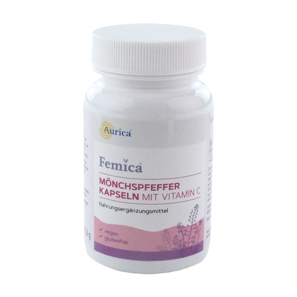 FEMICA® Mönchspfeffer Kapseln mit Vitamin C 60 St. à 30 mg